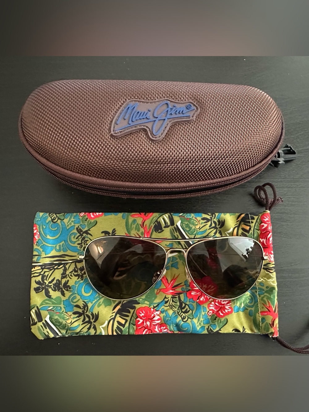 Maui Jim Aviator Sunglasses - Picture 2 of 2
